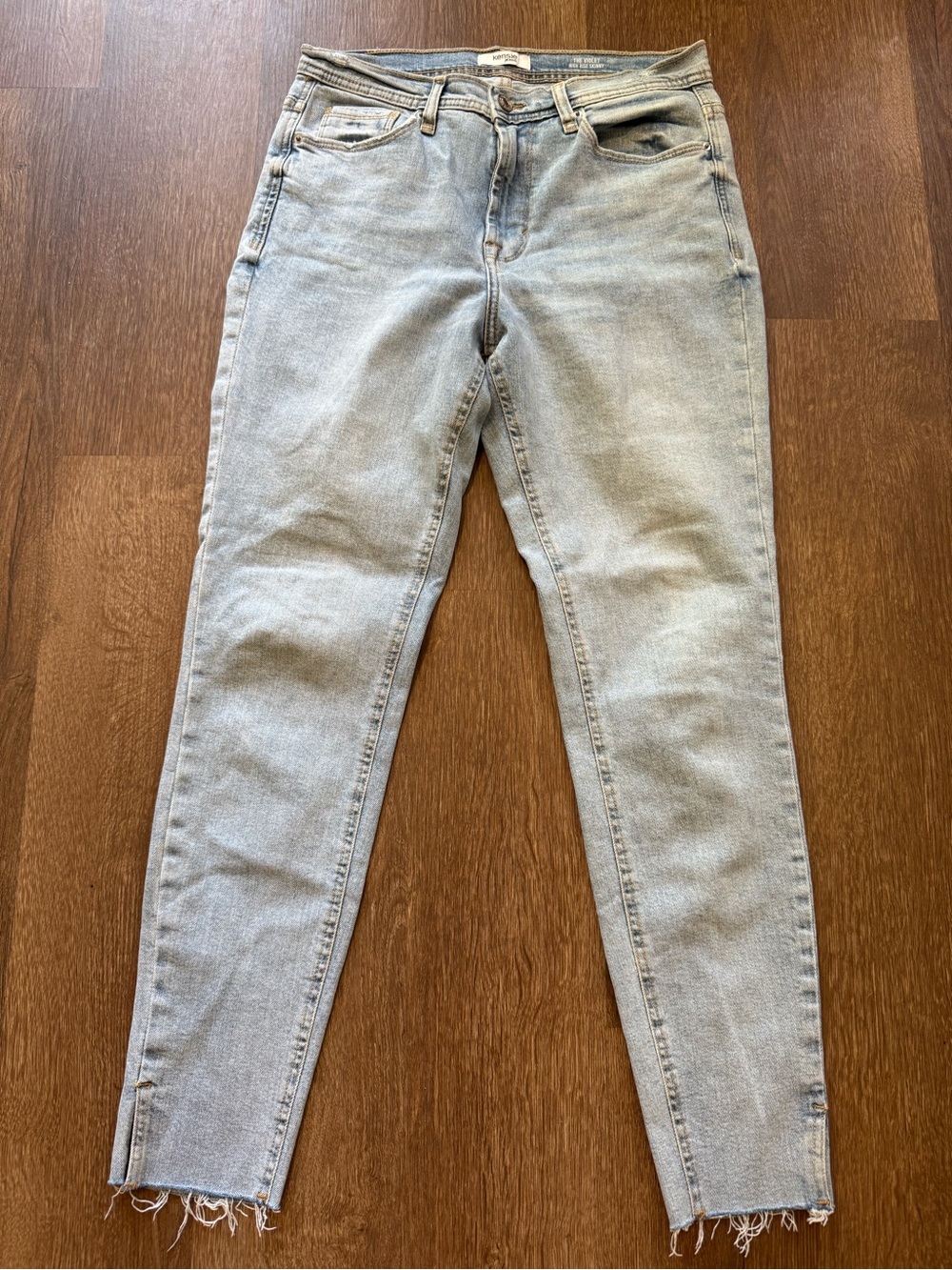 Kensie Jeans High Rise Lightwash Skinny The Violet Size 4/27